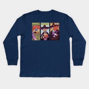 Darkwing Duck: A Death in the Family Kids Long Sleeve T-Shirt